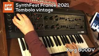 Korg 800DV - 4/6 Sarah Connor jam | SynthFest France