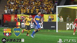 Barcelona Sc Vs Boca Juniors FIFA 23 Conmebol Libertadores Semifinal Ida PS5 #fifa23  #4k #bsc