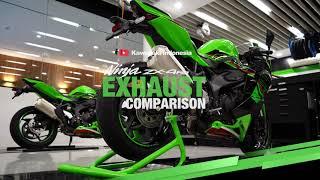 Kawasaki Ninja ZX-4RR Exhaust Comparison