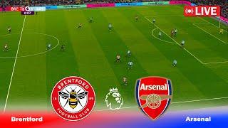 LIVE : Brentford vs Arsenal | Premier League 24/25 | Full Match | PES Football Game Simulation