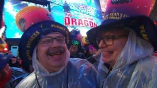 Annual New Year's Eve ball drop on Times Square