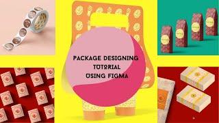 How to create product package design | Design mockup tutorial using figma