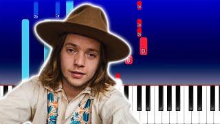 Billy Strings - California Sober (Piano Tutorial)