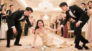 窮女孩參加宴會摔倒被眾人嘲笑，怎料下秒兩位總裁爭相邀請她跳舞！