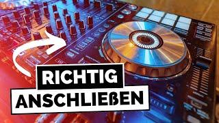 DJ Controller anschließen & richtig aufbauen  (Anleitung)