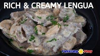 Rich and Creamy Lengua in White Sauce