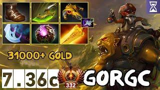 Alchemist [Mixologist] - 31000+ gold - Gorgc - 7.36c - Immortal Dota 2 Pro Plays