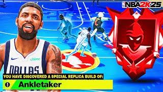 KYRIE IRVING BUILD is a ANKLE BULLY in NBA 2K25 - 99 BALL HANDLE + 99 LAYUP