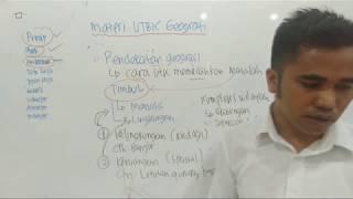 Materi Utbk Soshum Geografi 2020,  LIVE