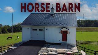 Horse Barn WITH Living Quarters