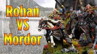 Rohan Vs Mordor! ~ Middle Earth SBG Battle Report