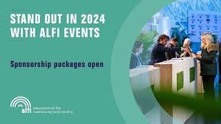 Stand out in 2024 with ALFI events