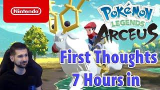 Pokemon Legends Arceus First Thoughts 7 Hours in Review
