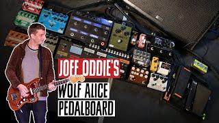 Joff Oddie's Wolf Alice Pedalboard