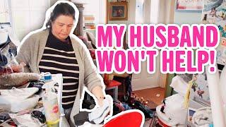 Husband Refuses To Help Clean! | Dirty Home Rescue Compilation