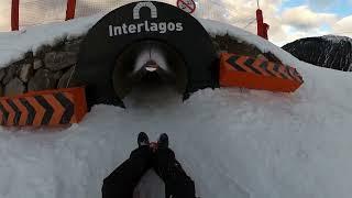 Courchevel 1650 Moriond Toboggan Racing Dec 2023