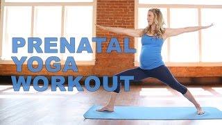 Prenatal Yoga Workout with Celebrity Trainer, Kristin McGee!