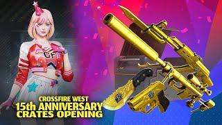 Crossfire West | 15th Anniversary crates opening