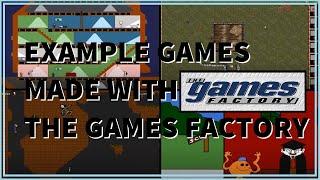 My EXAMPLE GAMES - Made with THE GAMES FACTORY