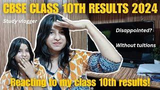 Reacting to my class 10th results! *disappointed?* || CBSE RESULTS || Avika Goel 