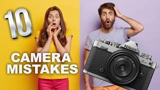 AVOID these 10 photography MISTAKES for BEGINNERS 