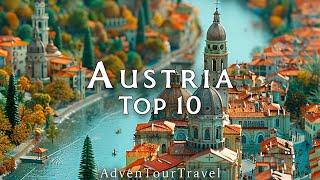 Top 10 nejlepších míst k návštěvě v Rakousku – cestovatelské video