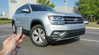 2018 Volkswagen Atlas SE: Start Up, Test Drive, Walkaround and Review