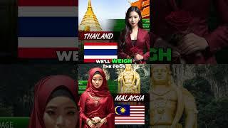 Thailand vs Malaysia Which is Your Perfect Asian Getaway #thailandlifestyle  #travelvlog #malaysia