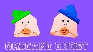 Origami Ghost | Halloween Origami