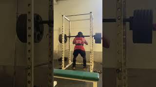 Attempting 585lbs/265kg SSB Squat