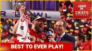 Chiefs Kelce is the best TE to ever play!