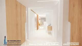 Diseño Interior Clínica Estética Ibarra Ecuador , I & V Constructora