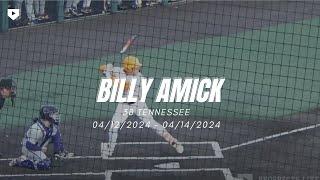 3B Billy Amick, Tennessee - April 12-14, 2024