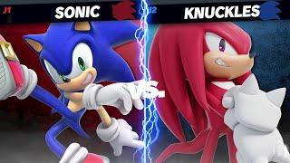 Sonic vs Knuckles - Super Smash Bros Ultimate
