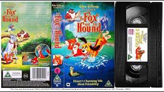 The Fox and the Hound (24th October 1995) UK VHS