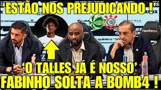 NOTÍCIA URGENTE! FABINHO SOLDADO SOLTA A BOMB4! TALLES MAGNO NO TIMÃO! NOTÍCIAS DO CORINTHIANS