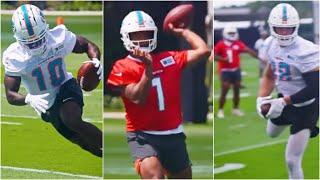 Tua Tagovailoa & Miami Dolphins GOT AFTER IT Today At OTA'S  ⬆️