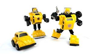 What An Upgrade!!! Transformers Missing Link G1 Bumblebee TAKARA Tomy Chefatron Review Bumble