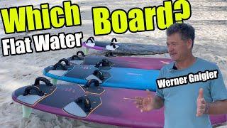 JP Shaper Werner Gnigler talks us through the FlatWater boards