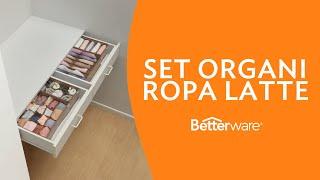 Set Organi Ropa Latte Betterware