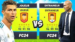 Entraineurs vs. Footballeurs ... sur FC24 ! (Qui sont les meilleurs?)