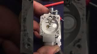 HOW TO rebuild WALBRO CHAINSAW CARBURETOR in 15 secs!