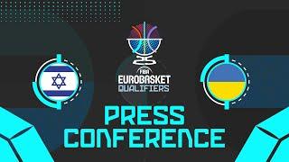 Israel v Ukraine - Press Conference | FIBA EuroBasket 2025 Qualifiers