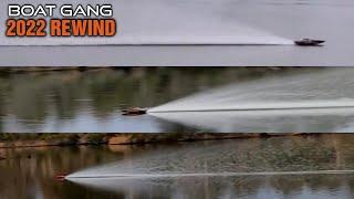 Best Passes & Crashes Of 2022 Boat Gang Montage - Fast Rc Boats In Action