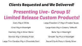 5th Group of Limited Release Products Revealed!  Preorder Only (Godiva's Secret Wigs Videos)