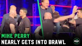 Mike Perry gets into physical altercation with other man at press conference