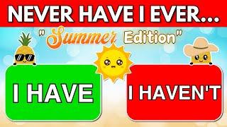 Never Have I Ever... |  Summer Edition  (Fun Interactive Game)