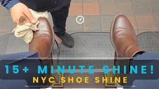 15+ Minute Shine!  | NYC Shoe Shine