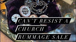 Huge Church Rummage Sale & Haul #thriftedfinds #shopping