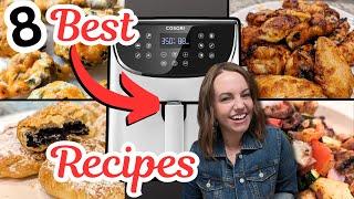 The BEST Air Fryer recipes EVER!! 8 simple recipes!